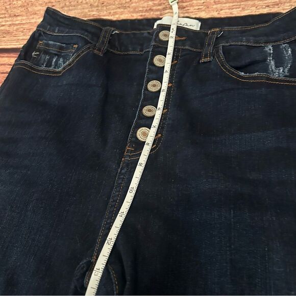 Women’s Kancan Button up Jeans Skinny Size 11 - Picture 5 of 8